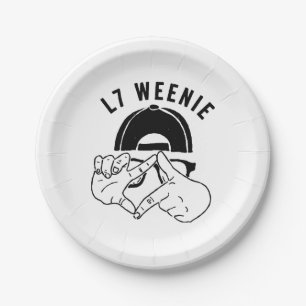 L7 Weenie Papieren Bordje