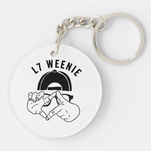 L7 Weenie Sleutelhanger (Achterkant)