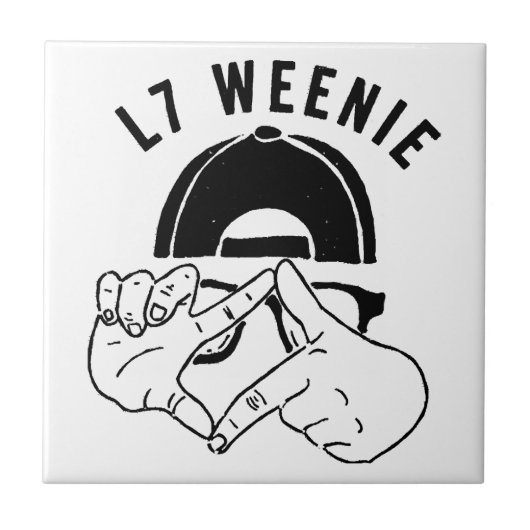 L7 Weenie Tegeltje (Voorkant)