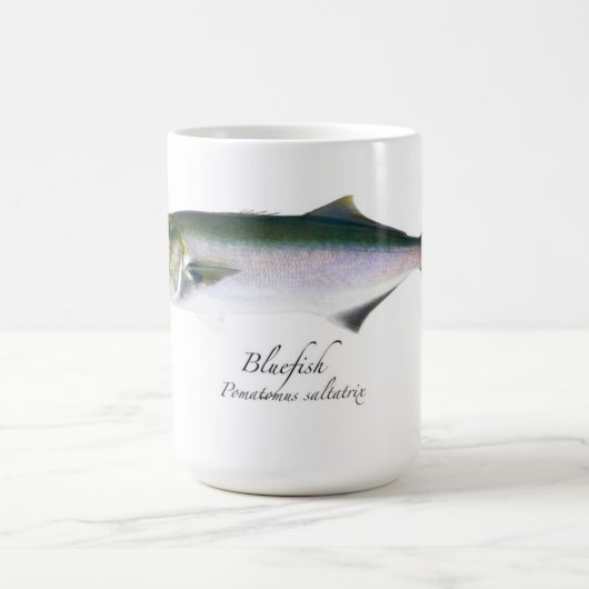 L 15 oz Bluefish Coffee Mok (Center)