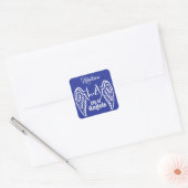 L.A. de douanenaam van Wings & de stickers van de (Envelop)
