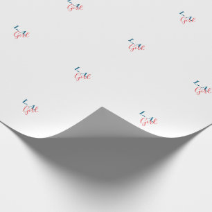 L. A. Girl Los Angeles Moderne Minimalistische Een Cadeaupapier