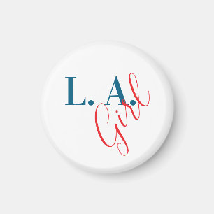 L. A. Girl Los Angeles Moderne Minimalistische Een Magneet