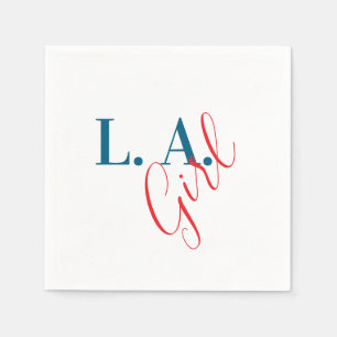 L. A. Girl Los Angeles Moderne Minimalistische Een Servet