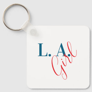 L. A. Girl Los Angeles Moderne Minimalistische Een Sleutelhanger