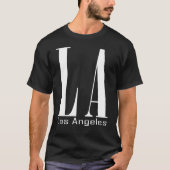 L. A. Los Angeles. Californië West Coas T-shirt (Voorkant)