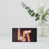 L.A. Pistolen Visitekaartje (Staand voorkant)