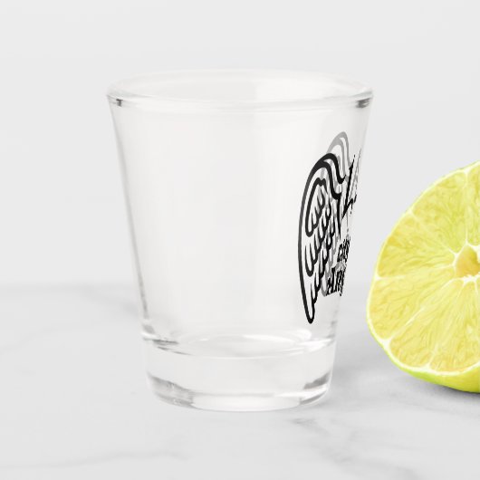 L.A. S'envole le verre à liqueur (Gauche)