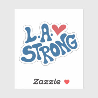 L.A. Strong, Californië Wildfire ondersteuning Sticker