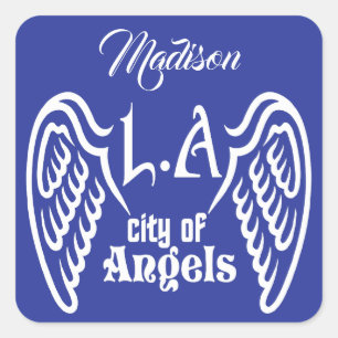 L.A. Wings personnalisation nom et autocollants co