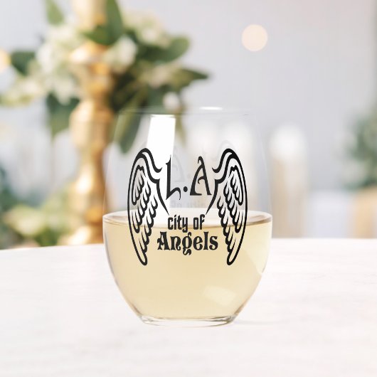 L.A. Wings schot glas (Insitu (Huwelijk))