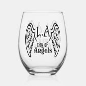 L.A. Wings schot glas (Achterkant)