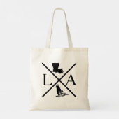 L.A.X Canvas tas (Achterkant)