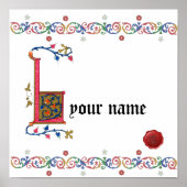 L affiche médiévale (Devant)