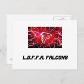 L.b.f.f.a. valken onder 8 briefkaart (Voorkant / Achterkant)