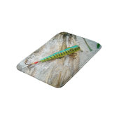 L Cooper Goo Eyes Antiek Vist Lure Badmat (Gekanteld)