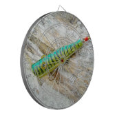 L Cooper Goo Eyes Antiek Vist Lure Dartbord (Voorkant Links)