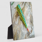 L Cooper Goo Eyes Antiek Vist Lure Fotoplaat (Zijkant)