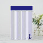 L croquant papeterie d'Ancre avec l'en-tête de (Debout devant)