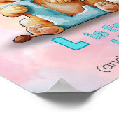 L est pour Lion – Impression alphabetique pour nur (Coin)