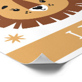 L est pour Lion, Nurserie, Chambre, Décoration Mur (Coin)