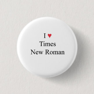 l hart Times New Roman Ronde Button 3,2 Cm