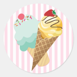 l Ice Cream Stickers