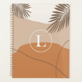 L - Initiaal Monogram Letter L Abstract ontwerp Planner (Voorkant)