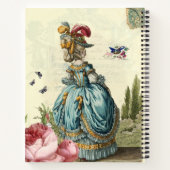 l’invitatie Frans geïnspireerd Gepersonaliseerd Notitieboek (Achterkant)