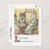 L is voor Dames Briefkaart (Voorkant / Achterkant)