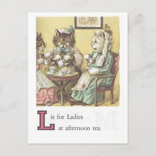 L is voor Dames Briefkaart (Voorkant)
