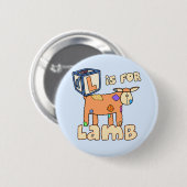 L is voor Lamb Button (Voorkant /achterkant)