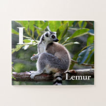 L is voor lemur