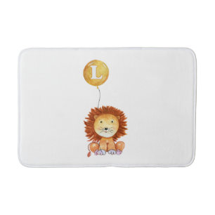 L is voor LION Badmat