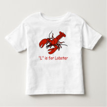 L is voor Lobster Leer te spell