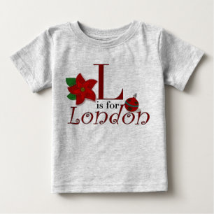 L is voor Londen, Baby's First KerstT-shirt