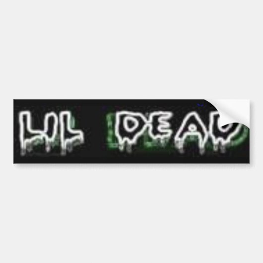 "L!L Dead" Bumpersticker (Voorkant)