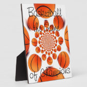 l Love Basketball le Jeu des Champions Plaque (Côté)