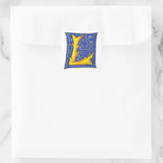 L - MINIATURE VIERKANTE STICKER