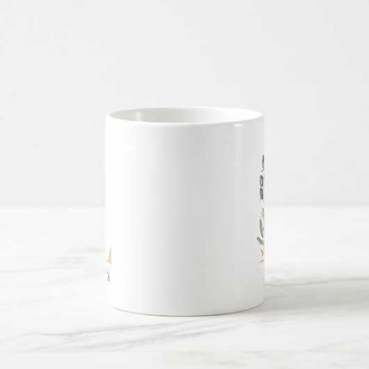 L Monogram - Aangepaste Mok koffie (Center)