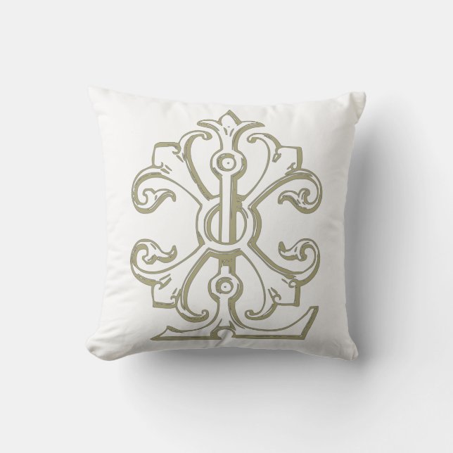 L Monogram Pillow Kussen (Voorkant)