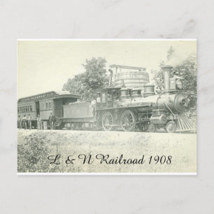 L & N Railroad Briefkaart