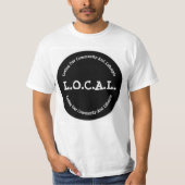 L.O.C.A.L. Le T-shirt des hommes classiques (Devant)