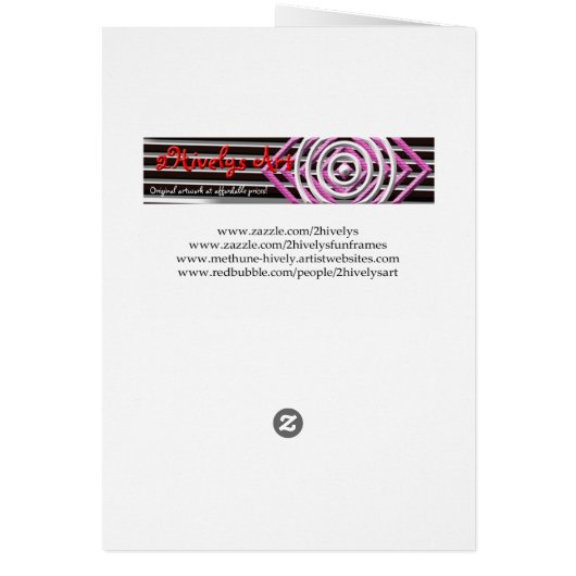 L O V E Blanco Wenskaart met ventilator (Achterkant)