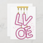 L O V E KAART (Voorkant / Achterkant)