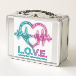 L.O.V.E. Neon Geluidsgolf Hartslag Hart Trouw Ou