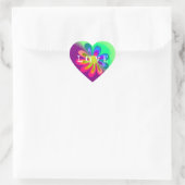 L O V E-ventilator Hart Sticker (Tas)