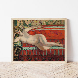 L’Odalisque, Grenouillette Henri Manguin Poster