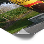 L&P-fles, Paeroa Poster (Hoek)