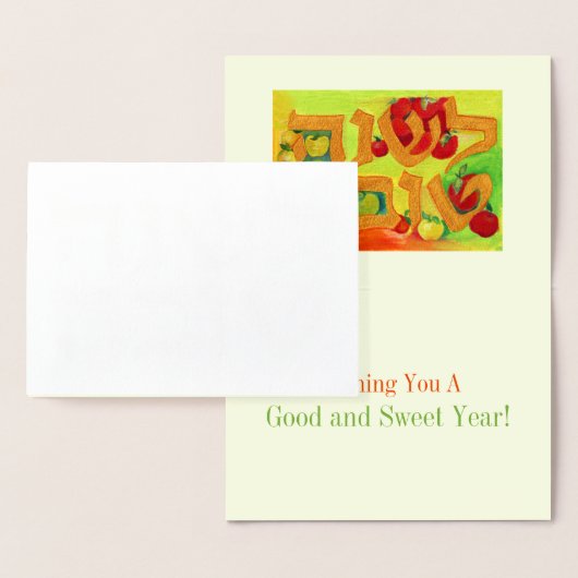 L’Shana Tova Gold Folie Kaarten (Display)
